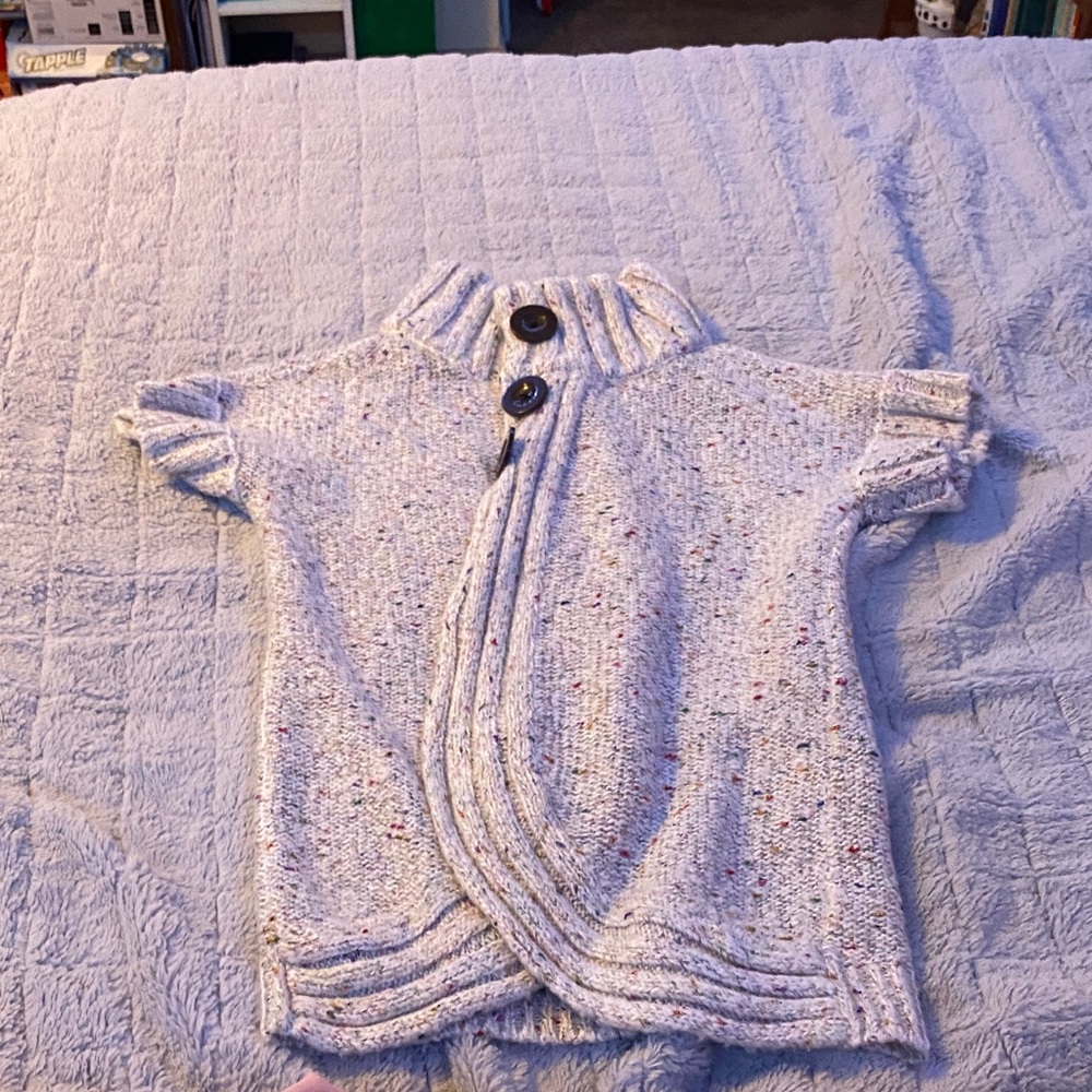 Girls grey cardigan